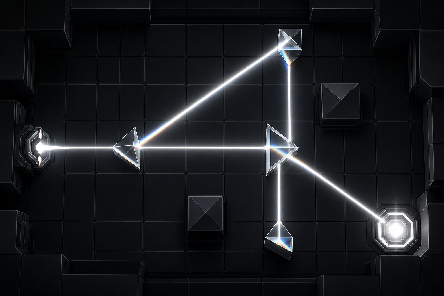 Prism Relay — light chamber